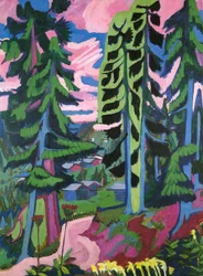 Wildboden, Bergwald